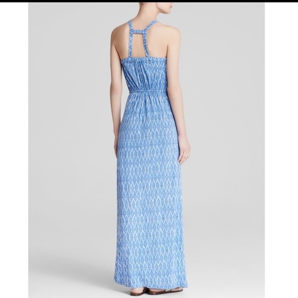 Joie Narod Blue Patterned Maxi Dress - Picture 2 of 15